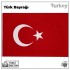 Türk Bayrağı  Ebatlar - 40x60
